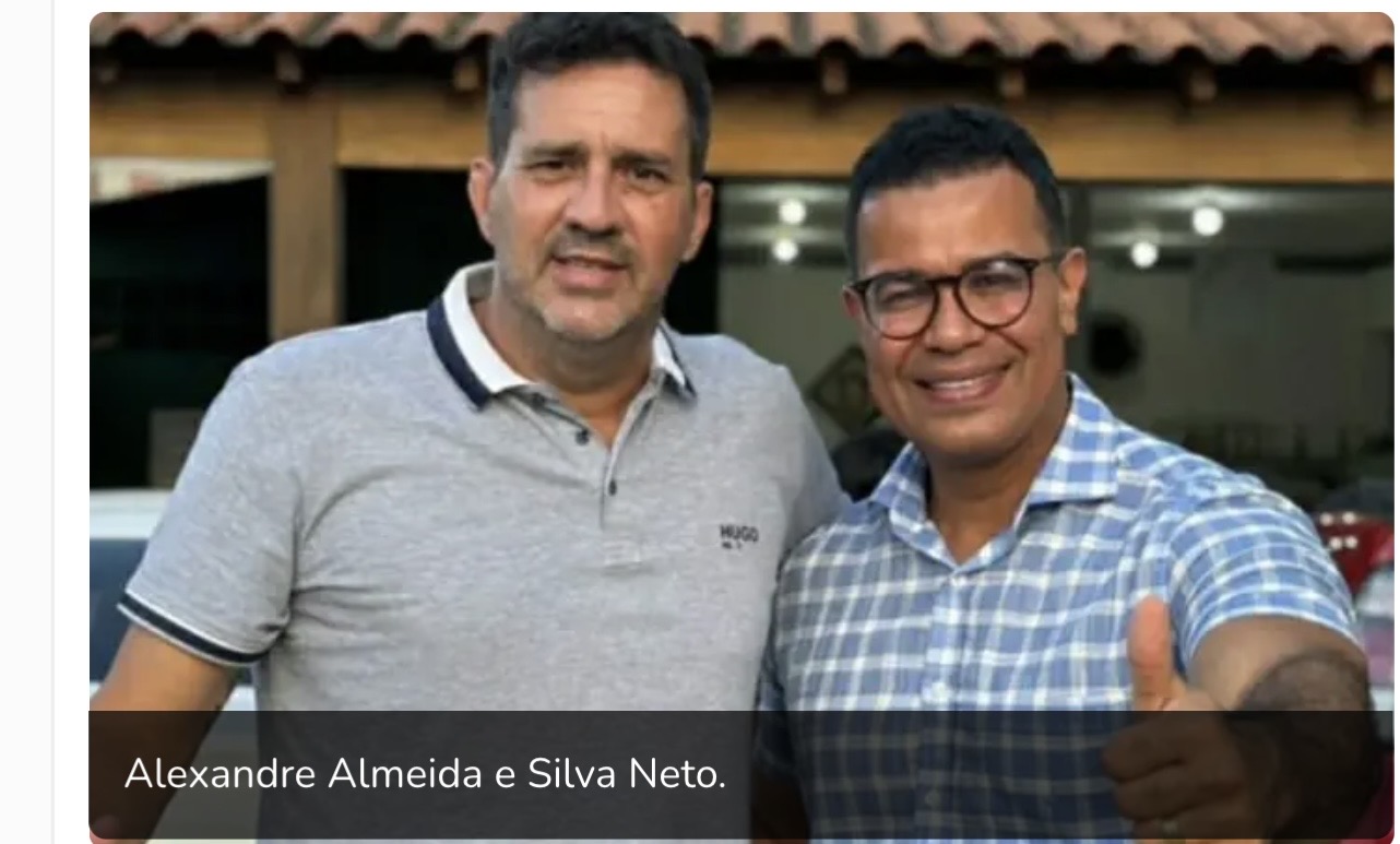 EX-PREFEITO ALEXANDRE ALMEIDA DECLARA APOIO A PRÉ-CANDIDATURA DE SILVA NETO PARA DEPUTADO ESTADUAL