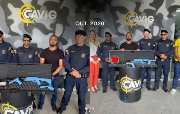 Guarda Civil Municipal de Jequié recebe equipamentos para capacitação e 10 revólveres doados pela GCM de Salvador