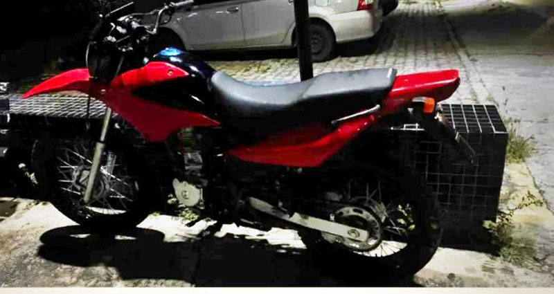 Motocicleta com sinais adulterados é apreendida na BR-330, em Jequié