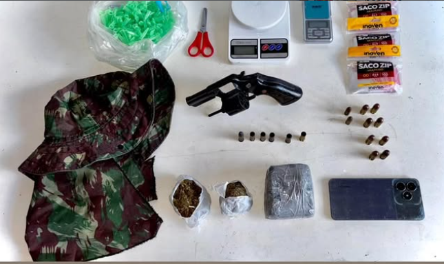 Ação policial termina com apreensão de arma, drogas e morte de suspeito na zona rural de Ipiaú