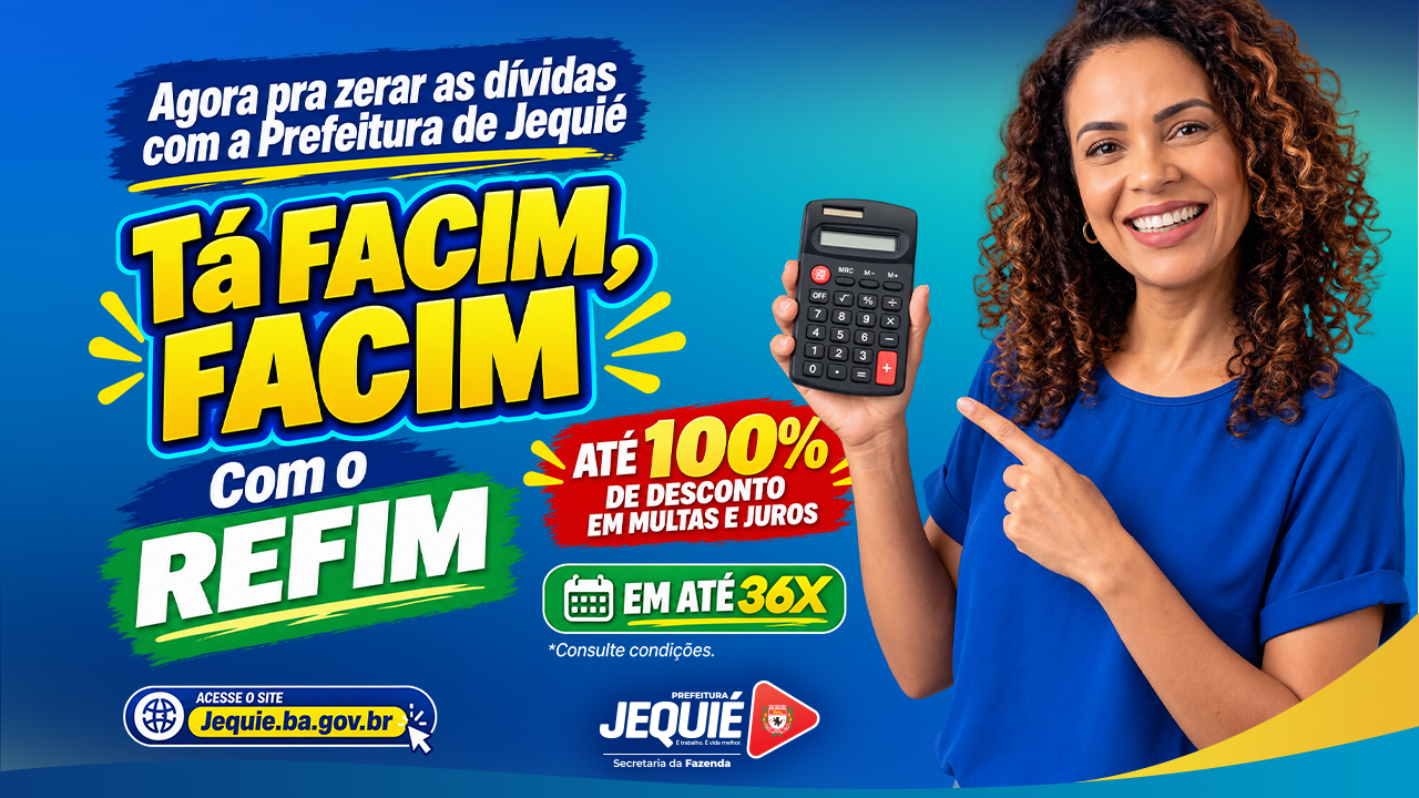 Prefeitura de Jequié inicia REFIM 2026