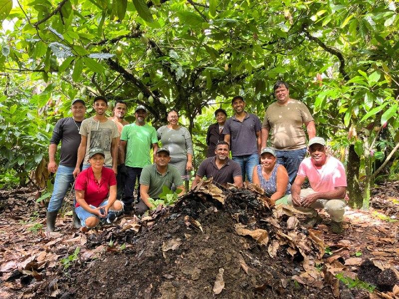 Capacitação em horticultura e compostagem fortalece produção rural no Basílio