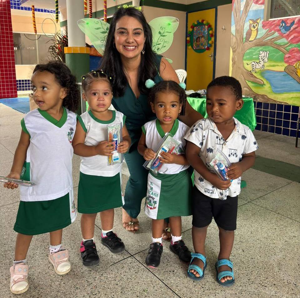 Ação educativa reforça cuidados com a saúde infantil em creche municipal