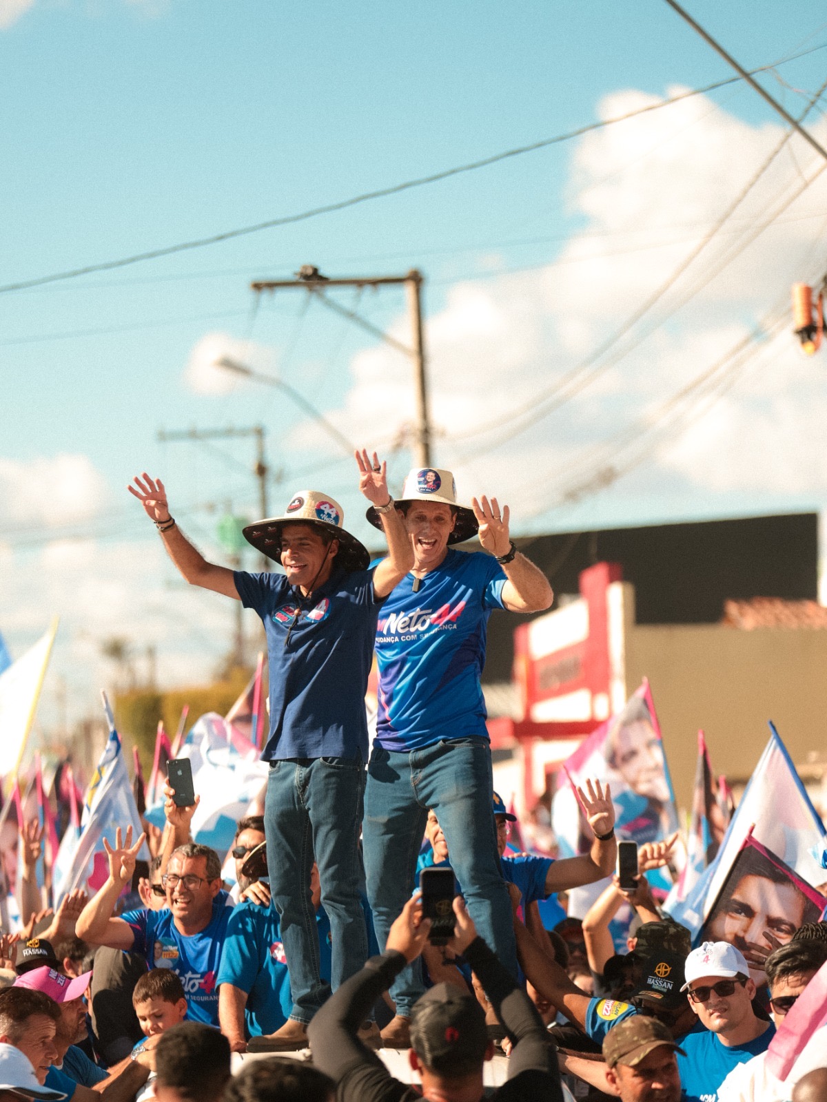 Jequié prepara encontro histórico na quinta-feira com Neto e Zé Cocá, consolidando o clima de vitória da campanha eleitoral