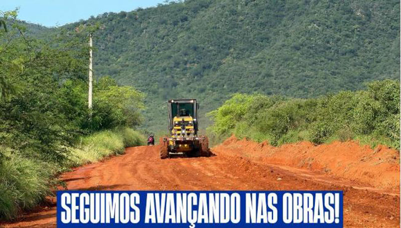 Tem início o maior programa de recuperação das estradas rurais da história de Manoel Vitorino