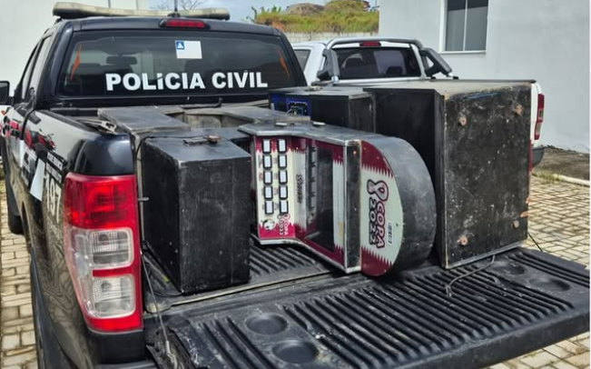 Polícia Civil apreende máquinas caça-níqueis durante operação contra jogos de azar em Ibicuí
