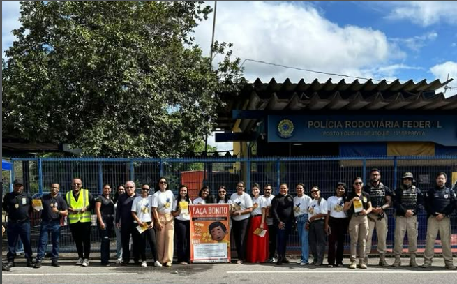Polícia Civil participa de mobilização da Operação Caminhos Seguros e campanha Maio Laranja em Jequié