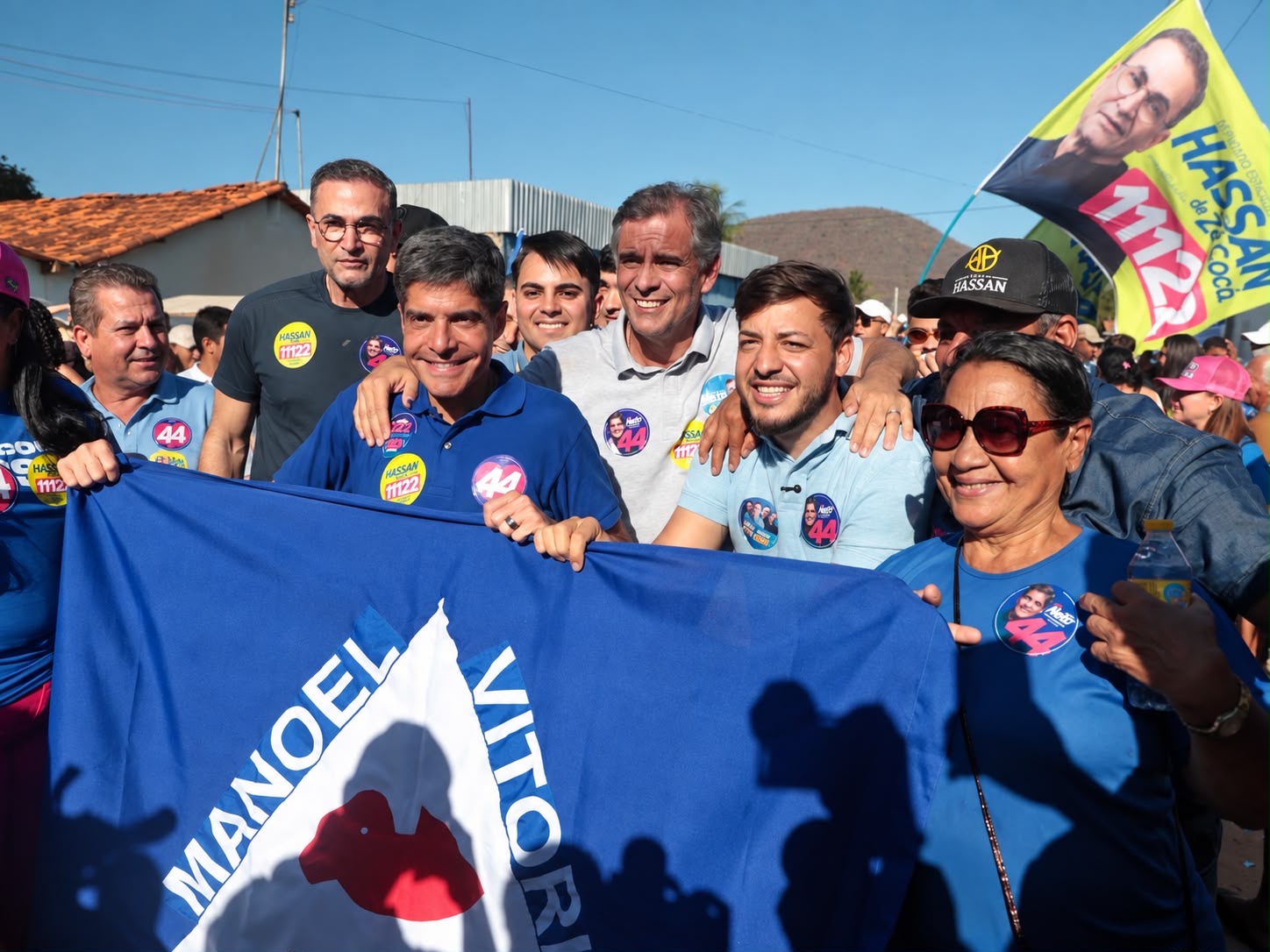 Como reflexo de seu trabalho no município, prefeito Vinícius consegue votação histórica para Hassan, Leur e ACM Neto em Manoel Vitorino Como reflexo de seu trabalho no município, prefeito Vinícius consegue votação histórica para Hassan, Leur e ACM Neto em Manoel Vitorino