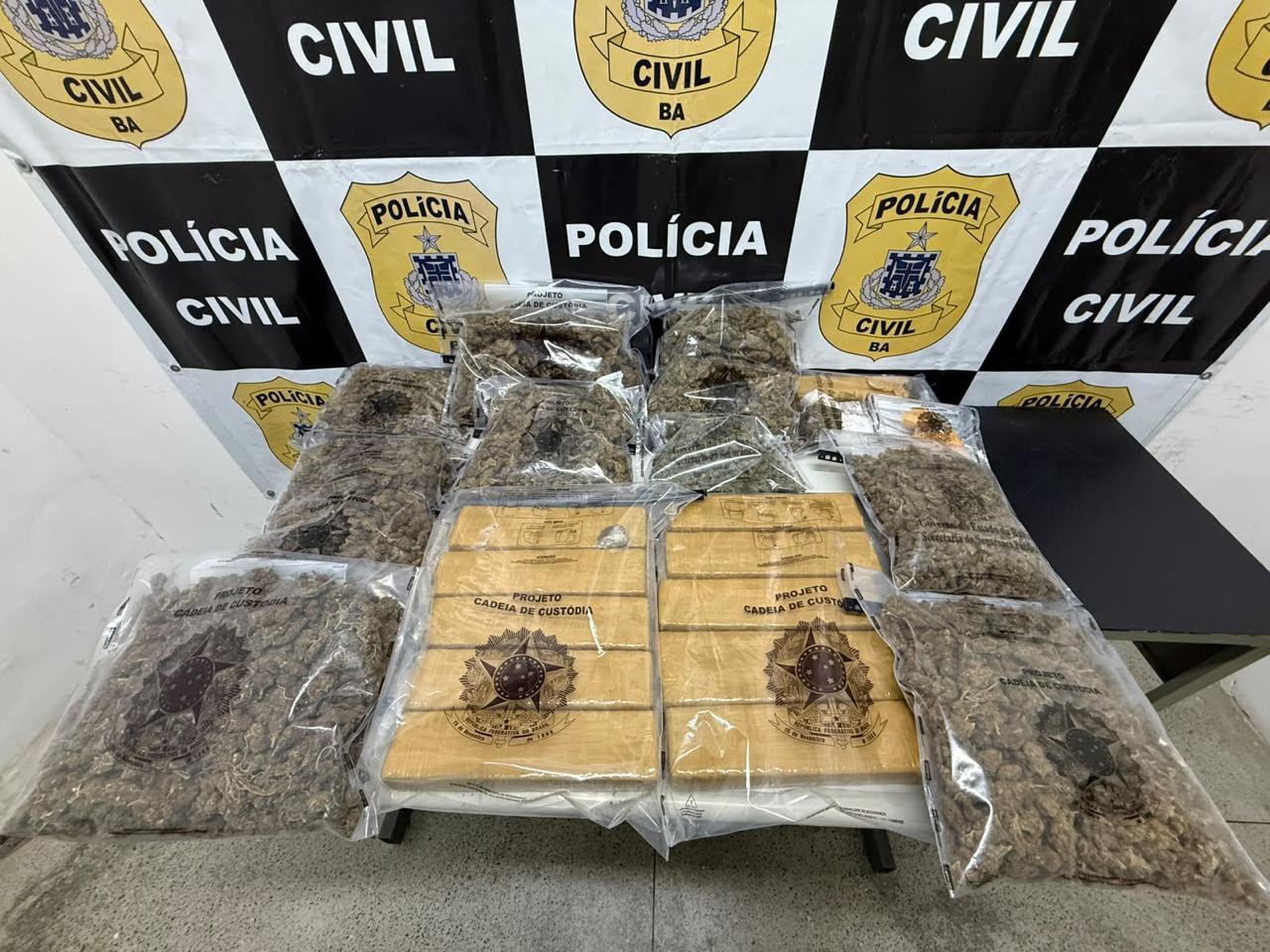 4 bandidos presos em Jequié por trafico de drogas na região