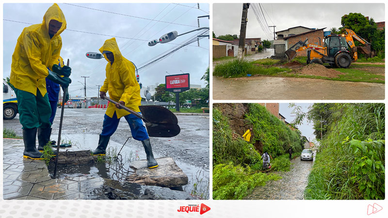 Prefeitura de Jequié segue com atendimento às ocorrências das chuvas Prefeitura de Jequié segue com atendimento às ocorrências das chuvas