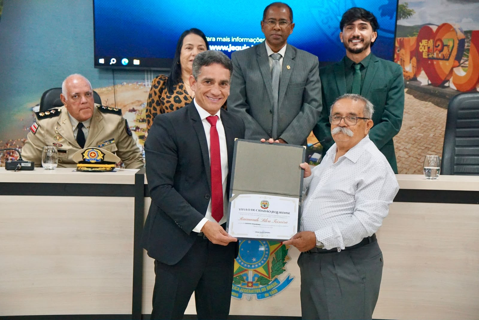 Gutinha homenageia Raimundo Cearense com Título de Cidadão Jequieense