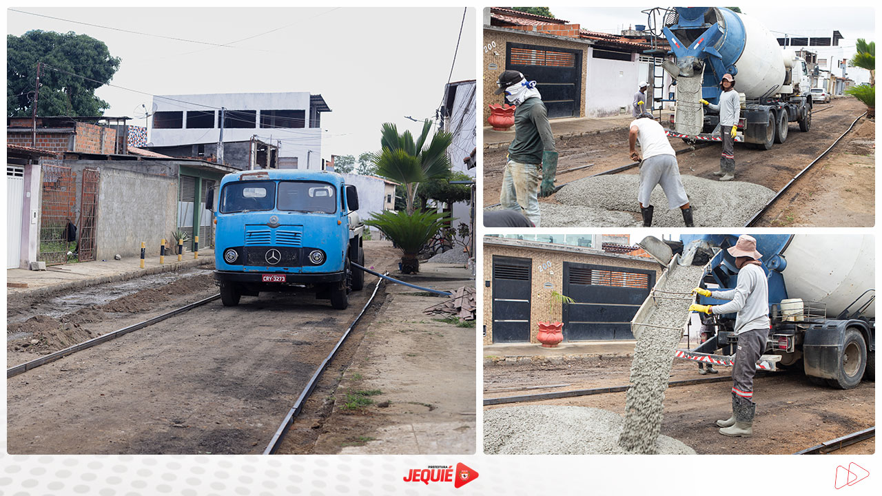 Prefeitura de Jequié inicia nova etapa de pavimentação do Loteamento Vila Aeroporto Prefeitura de Jequié inicia nova etapa de pavimentação do Loteamento Vila Aeroporto