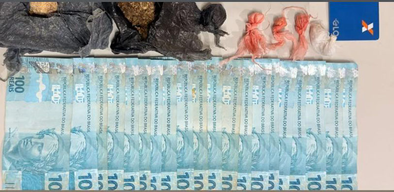 Homem é preso por tráfico e tentativa de suborno em Jaguaquara