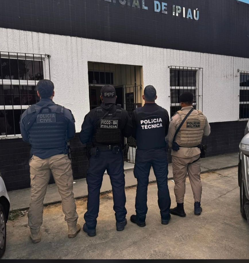 Liderança criminosa apontada pela polícia é presa em operação integrada entre Bahia e São Paulo