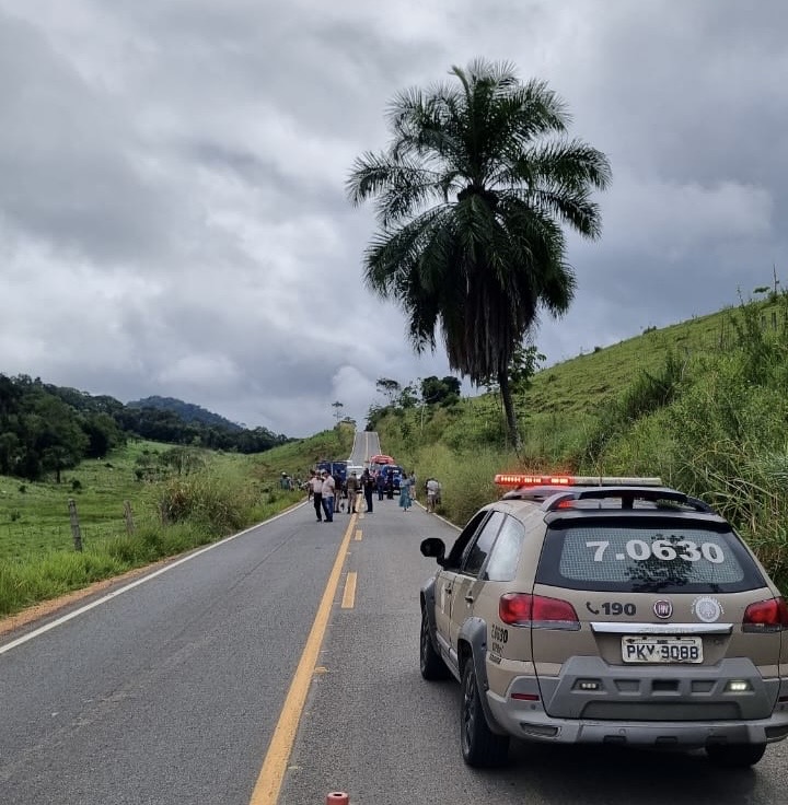 Idosa morre após atropelamento na BA-130 entre Itajuru e Itagi