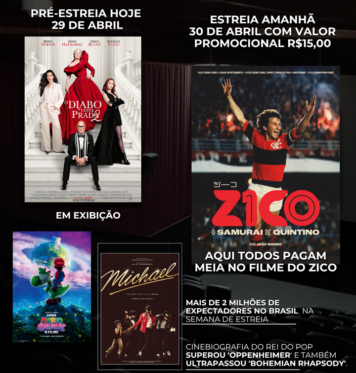 SEMANA DE ESTREIAS IMPERDVEIS NO CINE SÃO JOSÉ