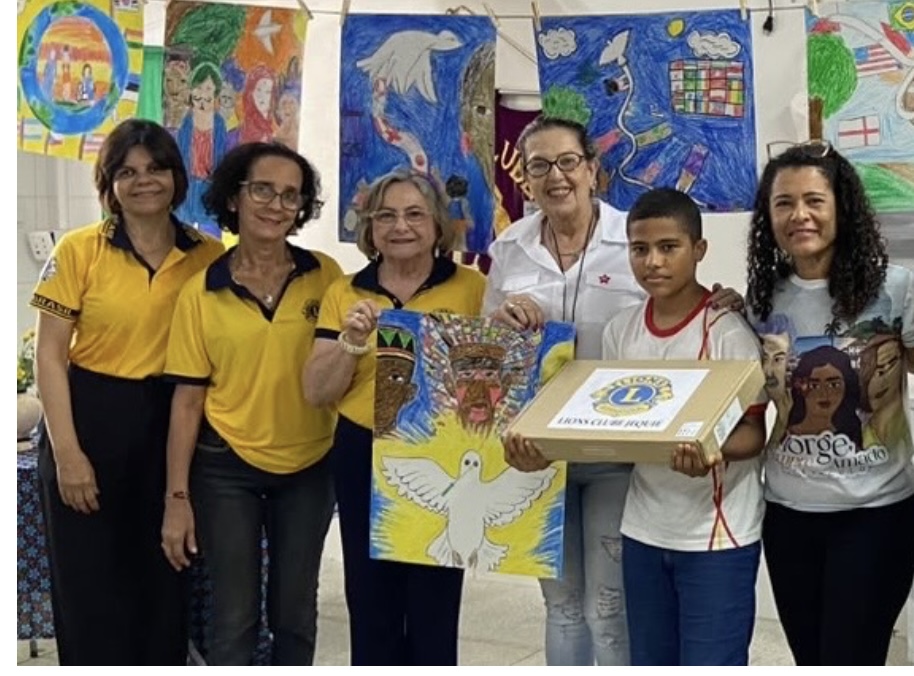 Lions Clube Jequié realizou o concurso Cartaz sobre a Paz 2026, Harmonia na Humanidade Lions Clube Jequié realizou o concurso Cartaz sobre a Paz 2026, Harmonia na Humanidade
