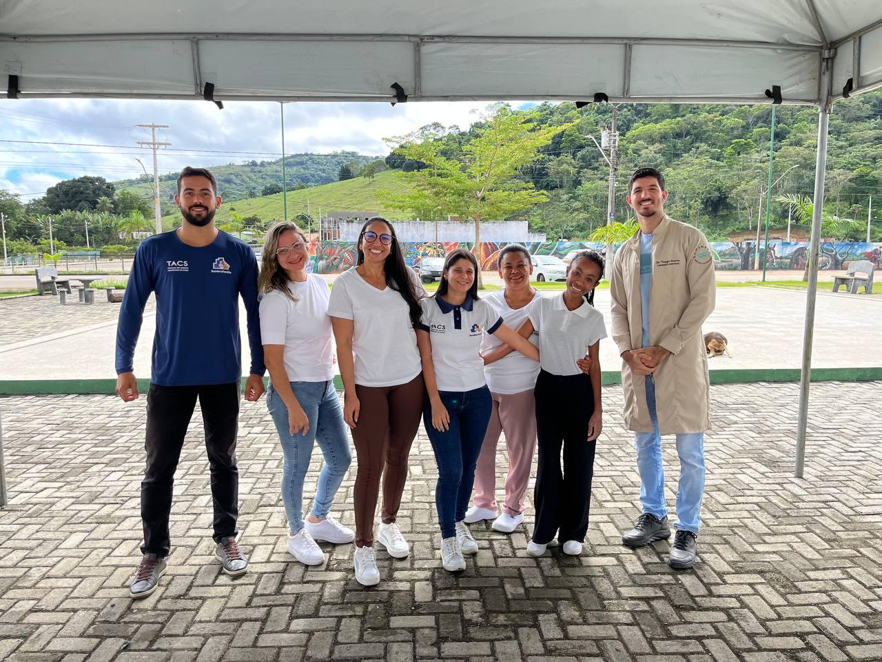 Itagi | Praça das Águas recebe ação itinerante de saúde com atendimentos e orientações à população