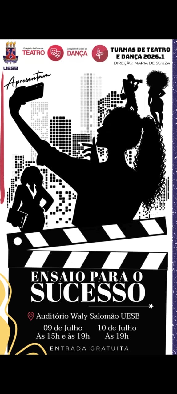 Espetáculo gratuito apresentado na UESB, em Jequié, debate saúde mental e os desafios da sociedade contemporânea