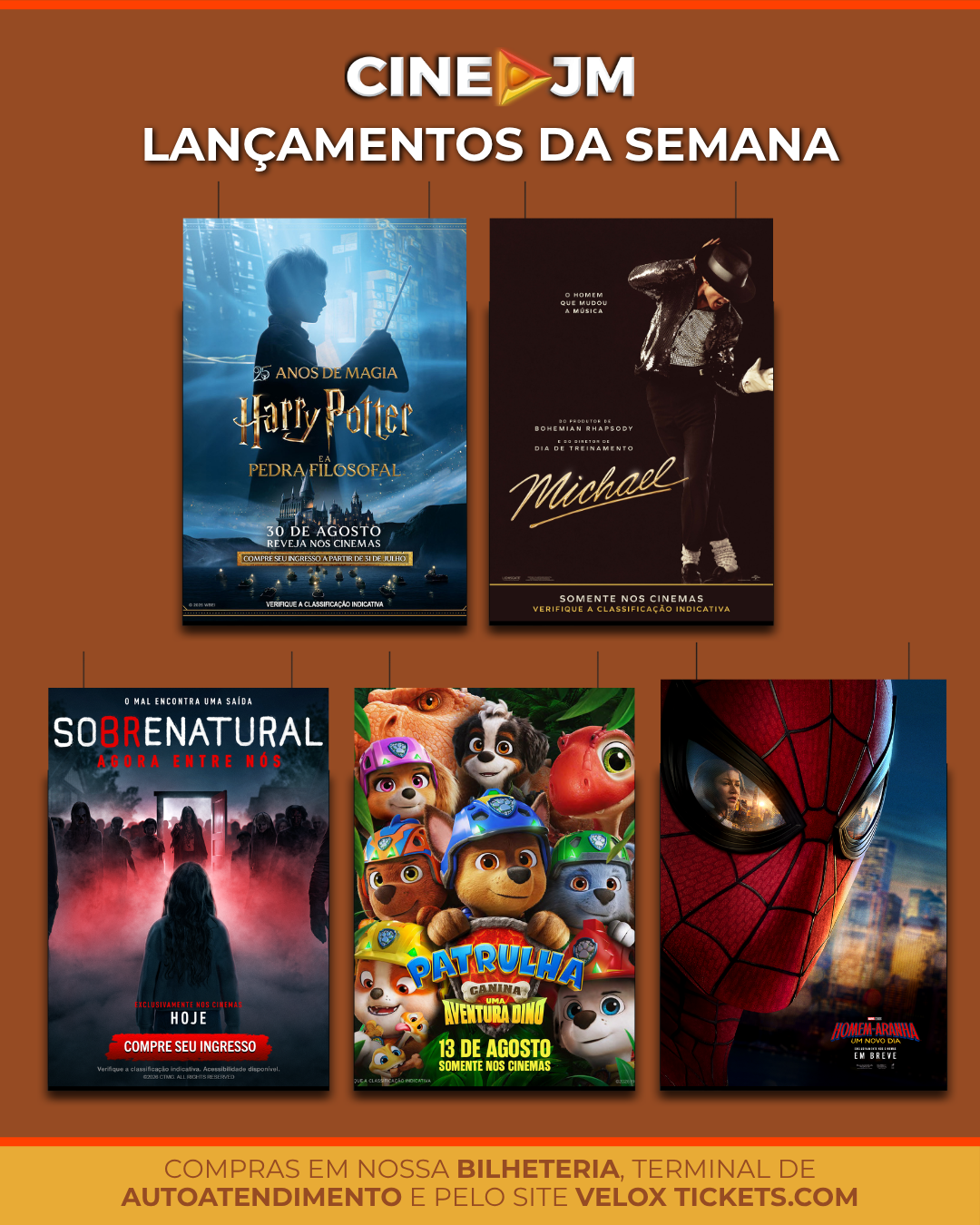 CINEMA ESPECIAL NO CINE SÃO JOSÉ!