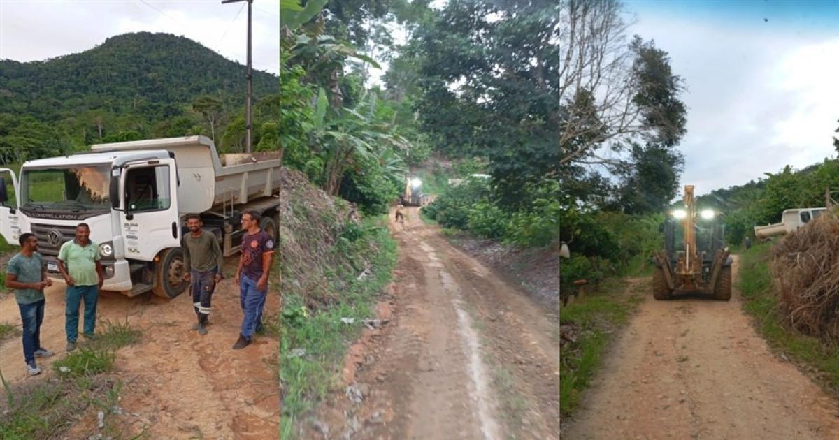 Prefeitura de Jitaúna realiza o patrolamento de vias na região de Nestor Calhau