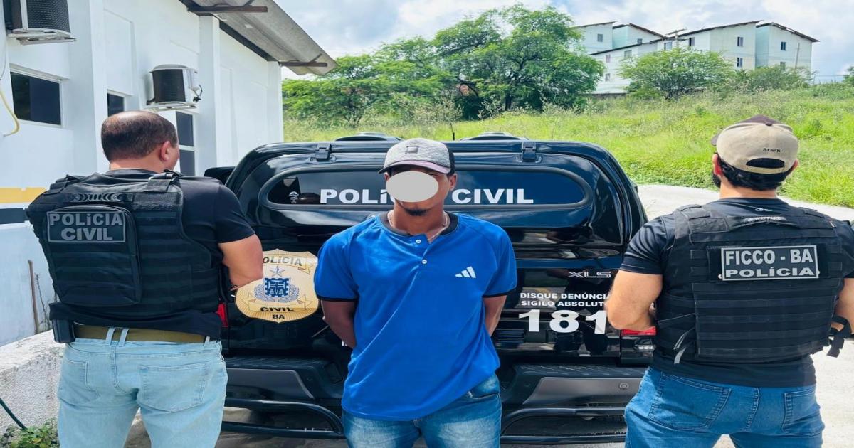 Foragido da Justiça de São Paulo é preso durante operação em Jequié