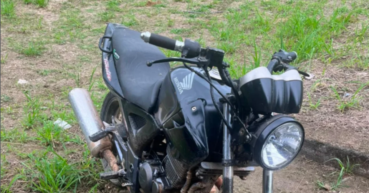 CIPE Central recupera motocicleta com indícios de adulteração na zona rural de Jaguaquara
