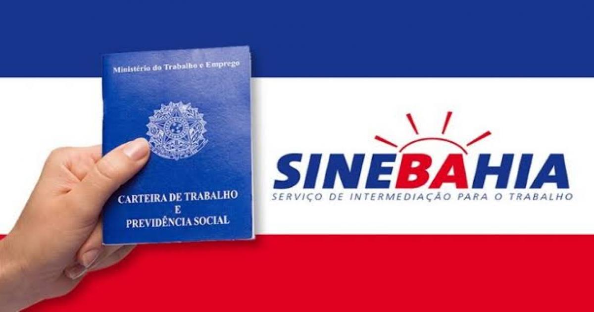 Vagas de empregos no SineBahia
