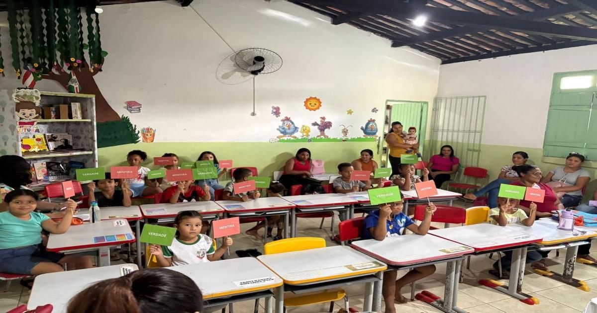 Itagi | Programa Saúde na Escola leva ações de cuidado e prevenção à Escola Ana Nery