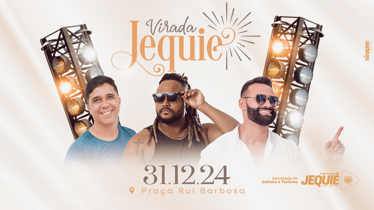 Prefeitura de Jequié promove Réveillon apresentações, shows pirotécnicos e celebrações na Praça Rui Barbosa e Praça da Bíblia