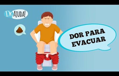 No que devo prestar atenção se senti dor ao evacuar?