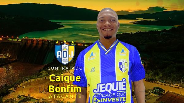 ADJ fecha com Caíque Bonfim