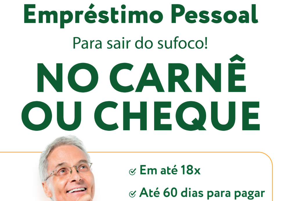 Crédito para Todos Unisol: empréstimo no carnê e cheque em até 18 vezes