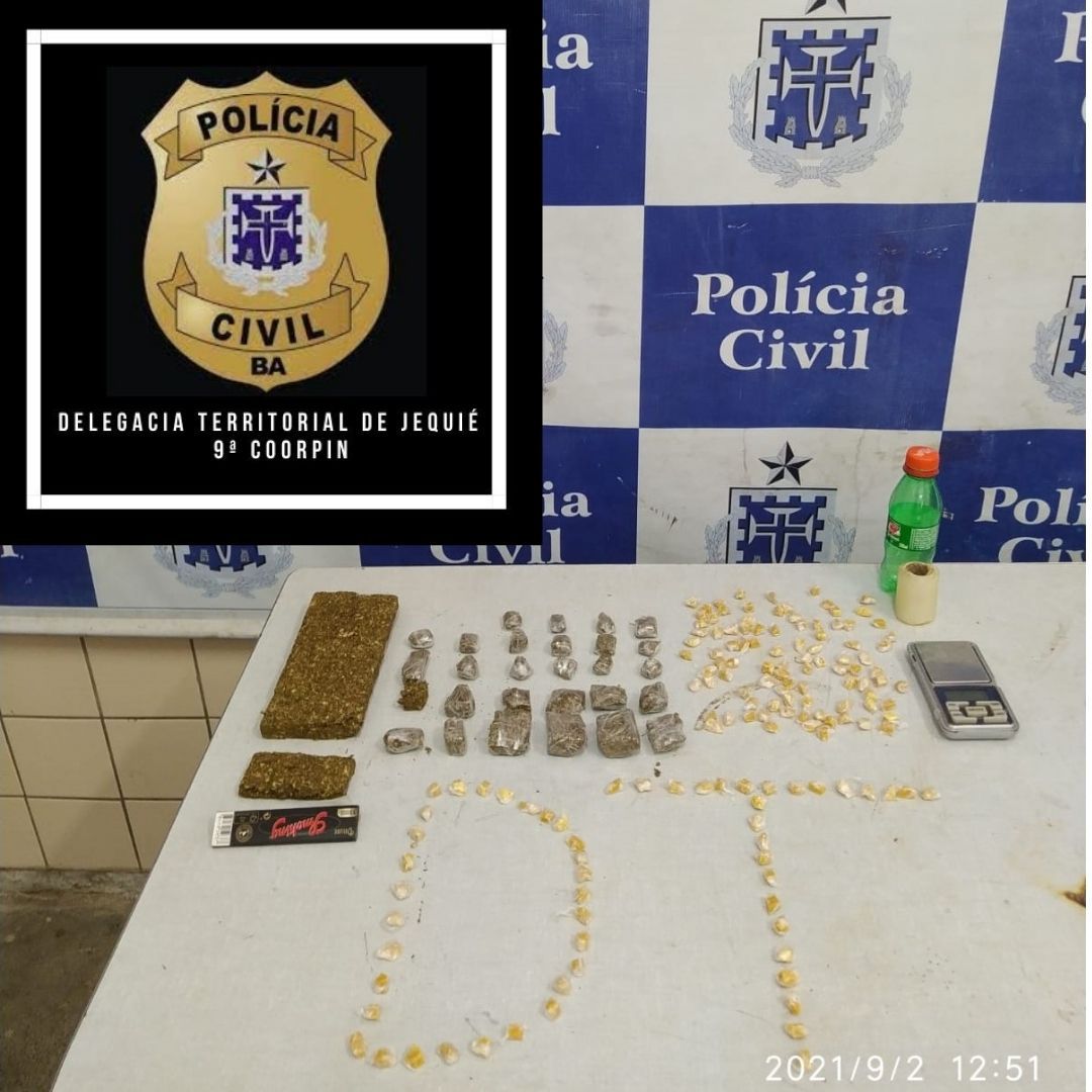 Polícia Civil fecha boca de fumo no beco da onça