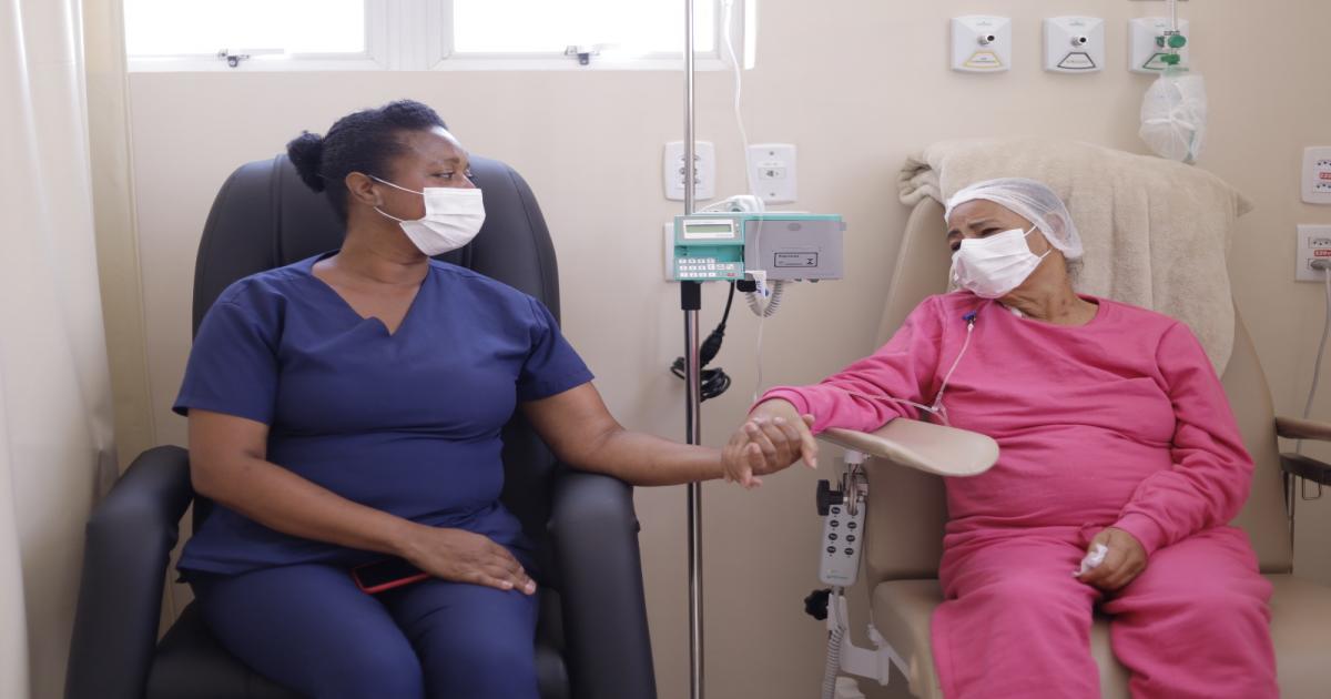 A UNACON HGPV realizou a primeira sessão de quimioterapia em Jequié