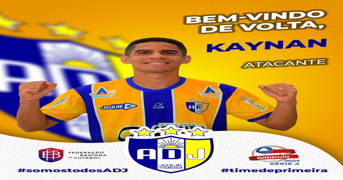 ADJ renova com Kaynan