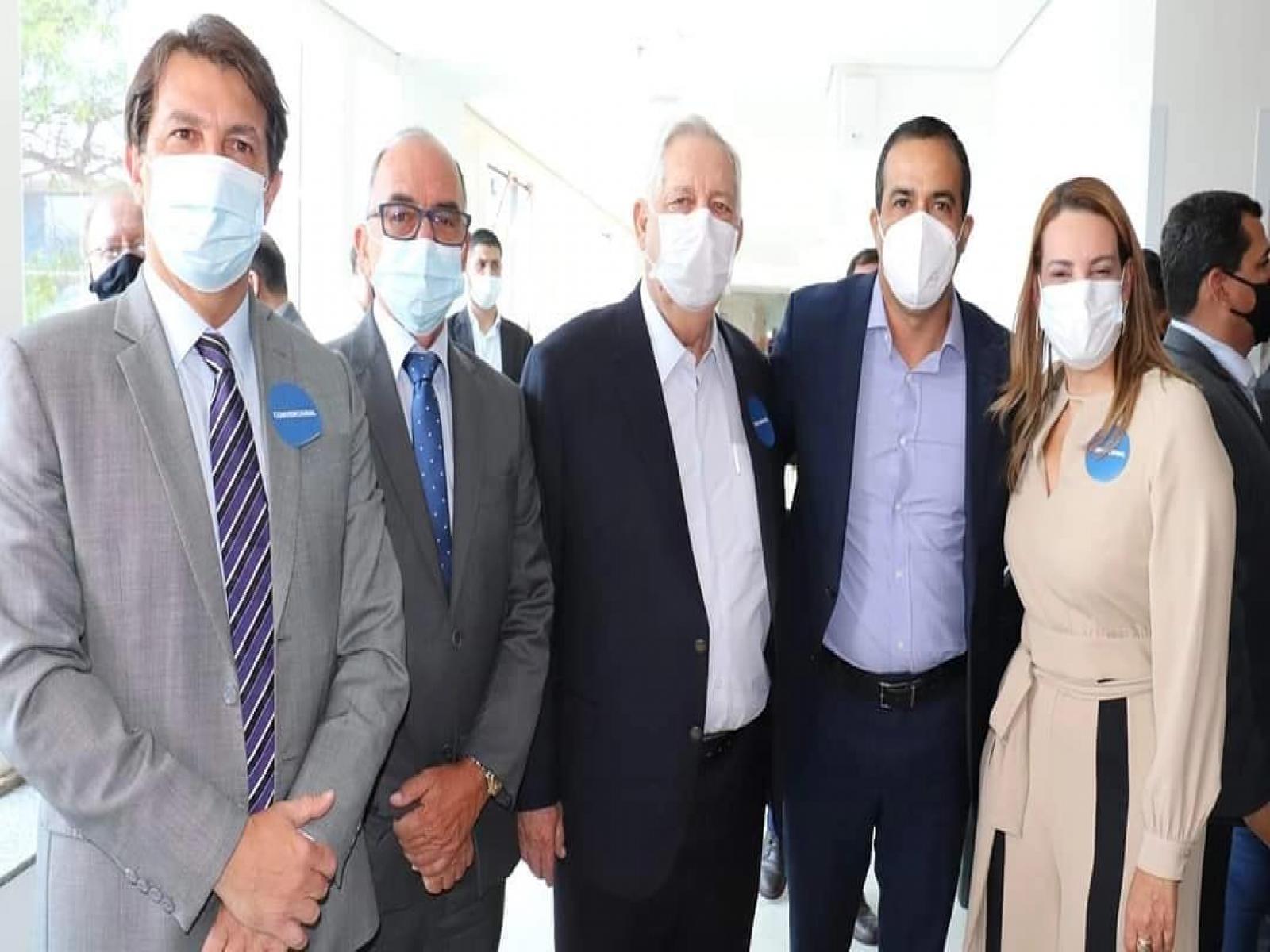 Itagi: Prefeito Dr. Olival Andrade participou do evento da criação do partido União Brasil.