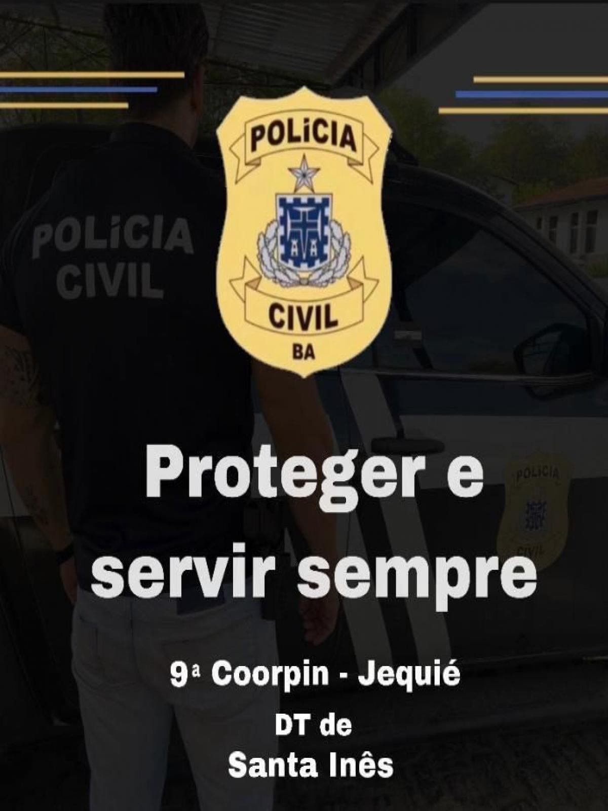 Santa Inês: Polícia Civil cumpre mandado de prisão contra homem que descumpriu medida protetiva