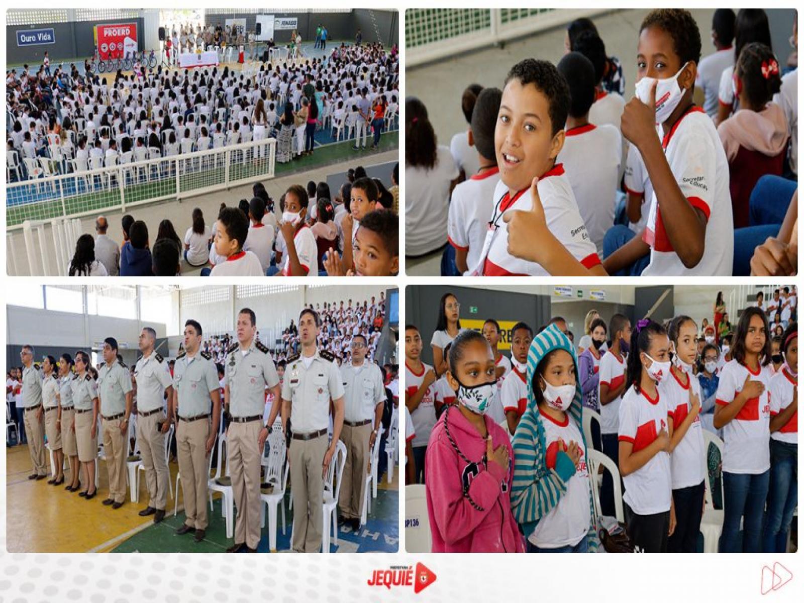 Prefeitura de Jequié e Polícia Militar realizam formatura do PROERD para 850 alunos do Sistema Municipal de Ensino