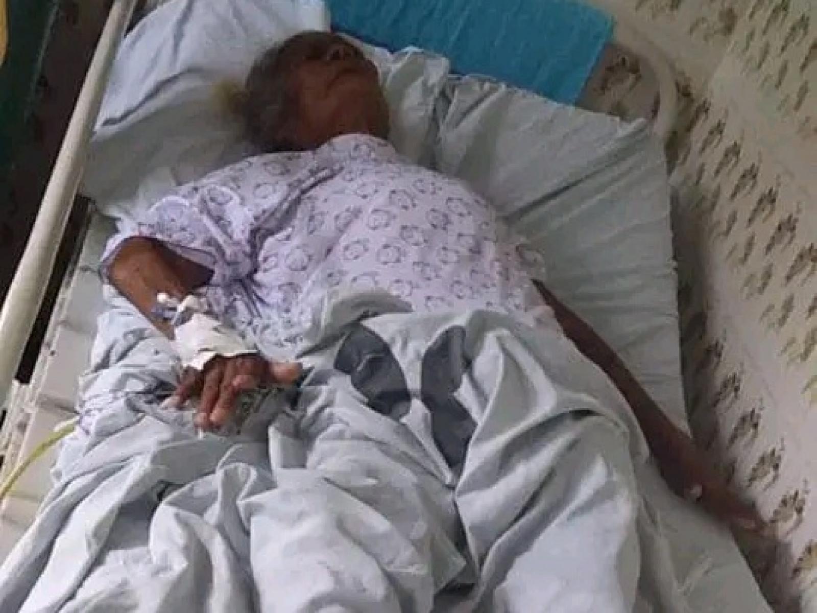 Idosa de 82 anos que está a 37 dias internada aguardando regulação em Una