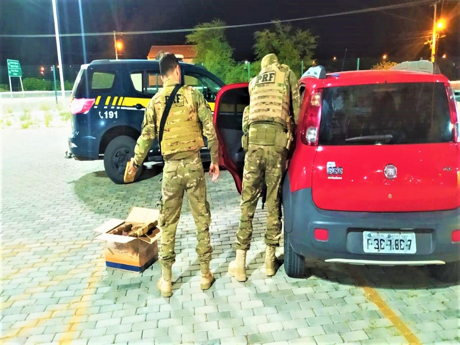 Motorista por aplicativo é preso em Paulo Afonso transportando 51 Kg de maconha