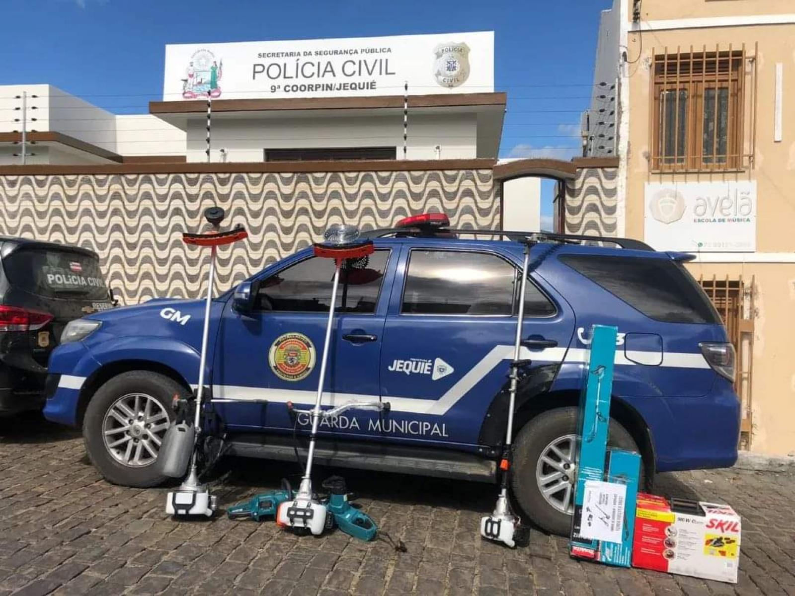 Guarda Municipal recuperou objetos furtados em loja no centro de Jequié