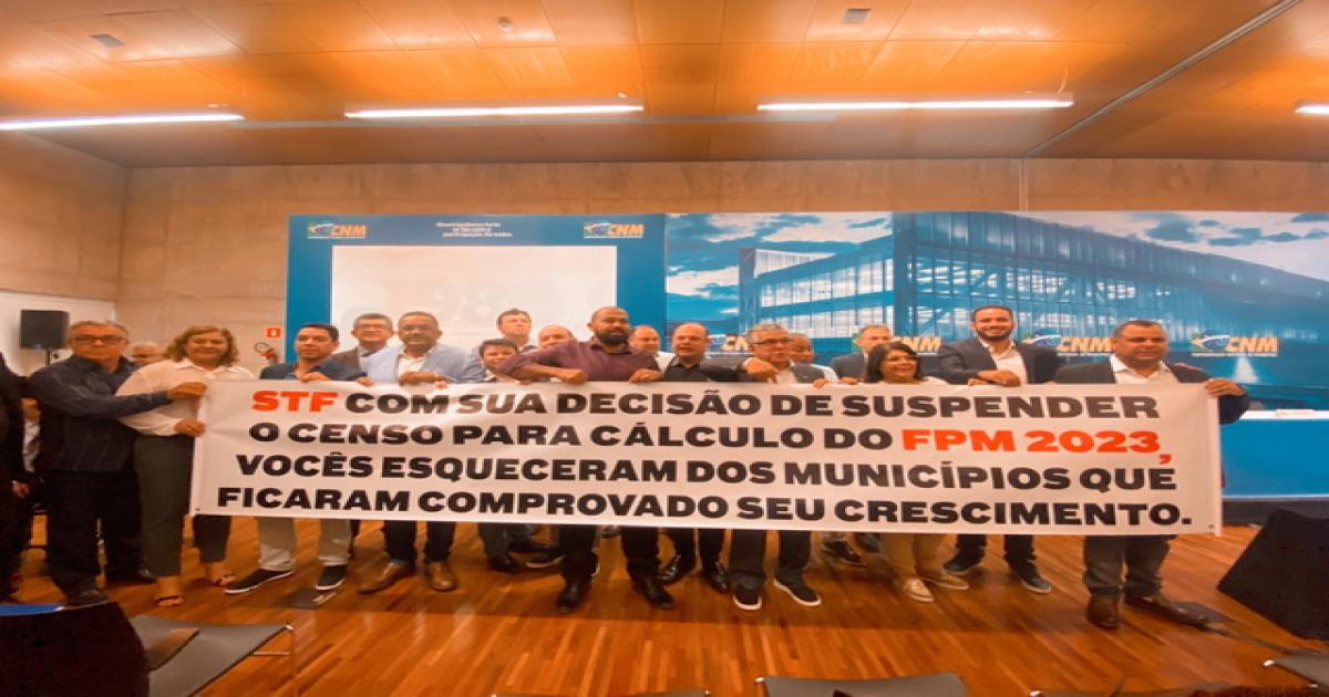 Prefeito de Jitaúna, Marcelo Pecorelli, participa de mobilização em Brasília pelo aumento do FPM dos municípios.
