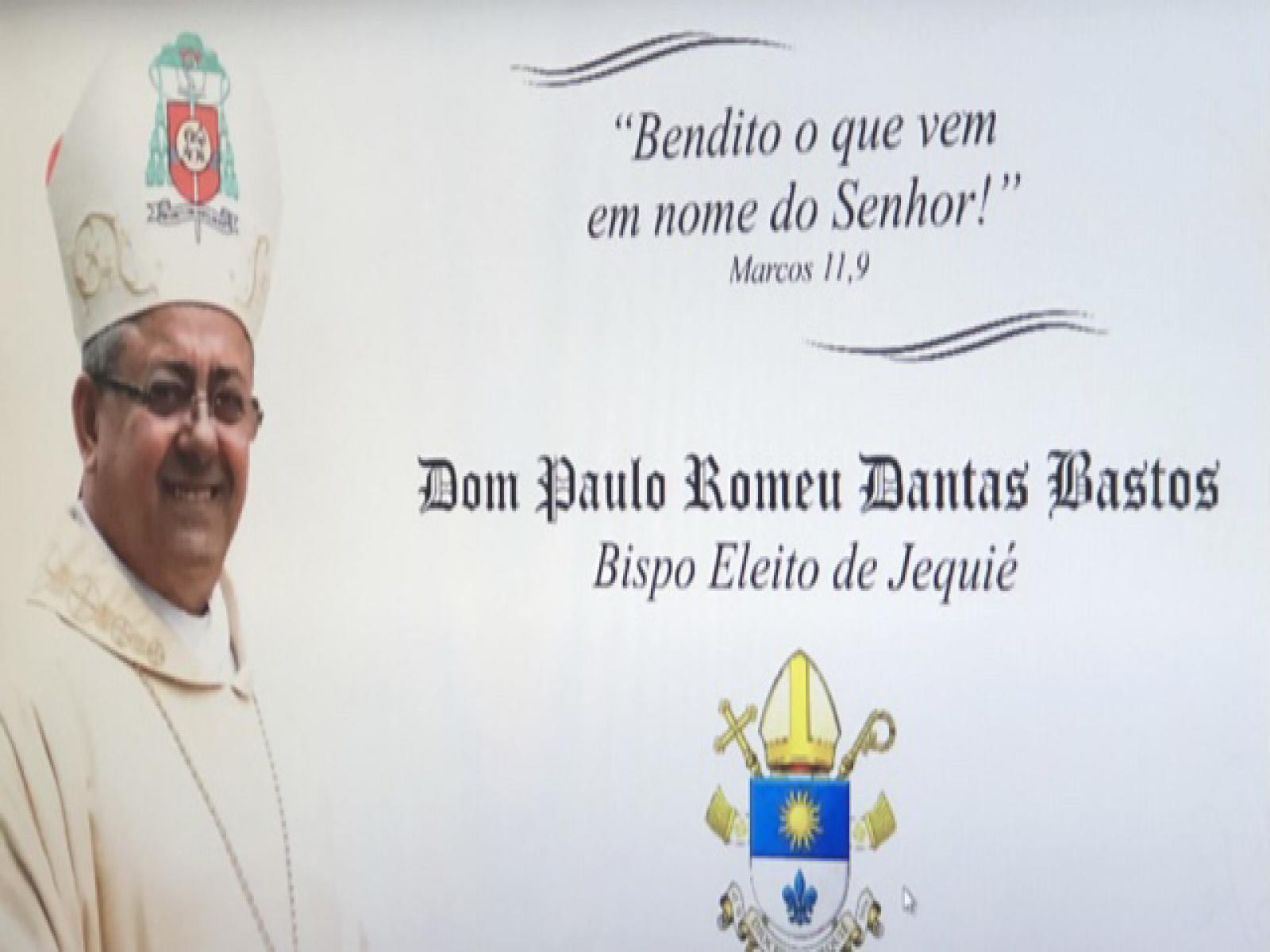 Diocese de Jequié tem novo Bispo, Dom Romeu