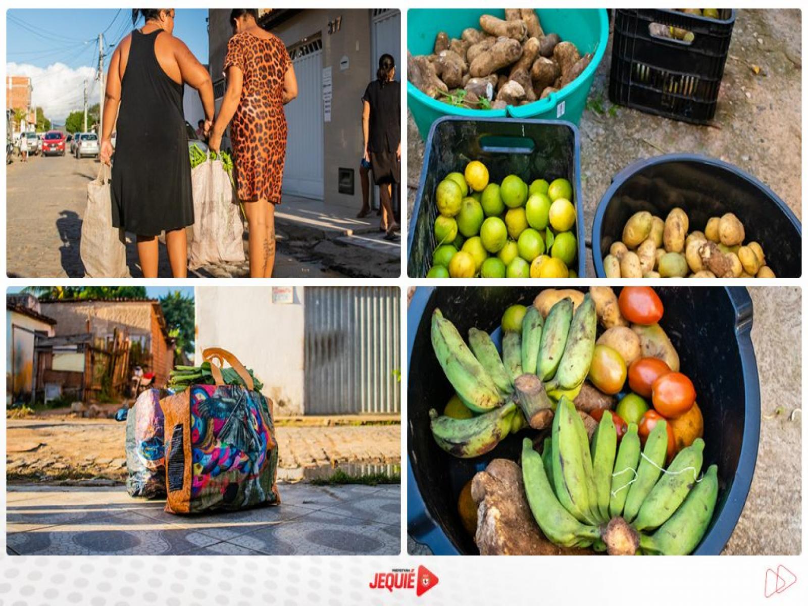 Prefeitura de Jequié já adquiriu cerca de 20 toneladas de alimentos da agricultura familiar para atender pessoas em situação de vulnerabilidade