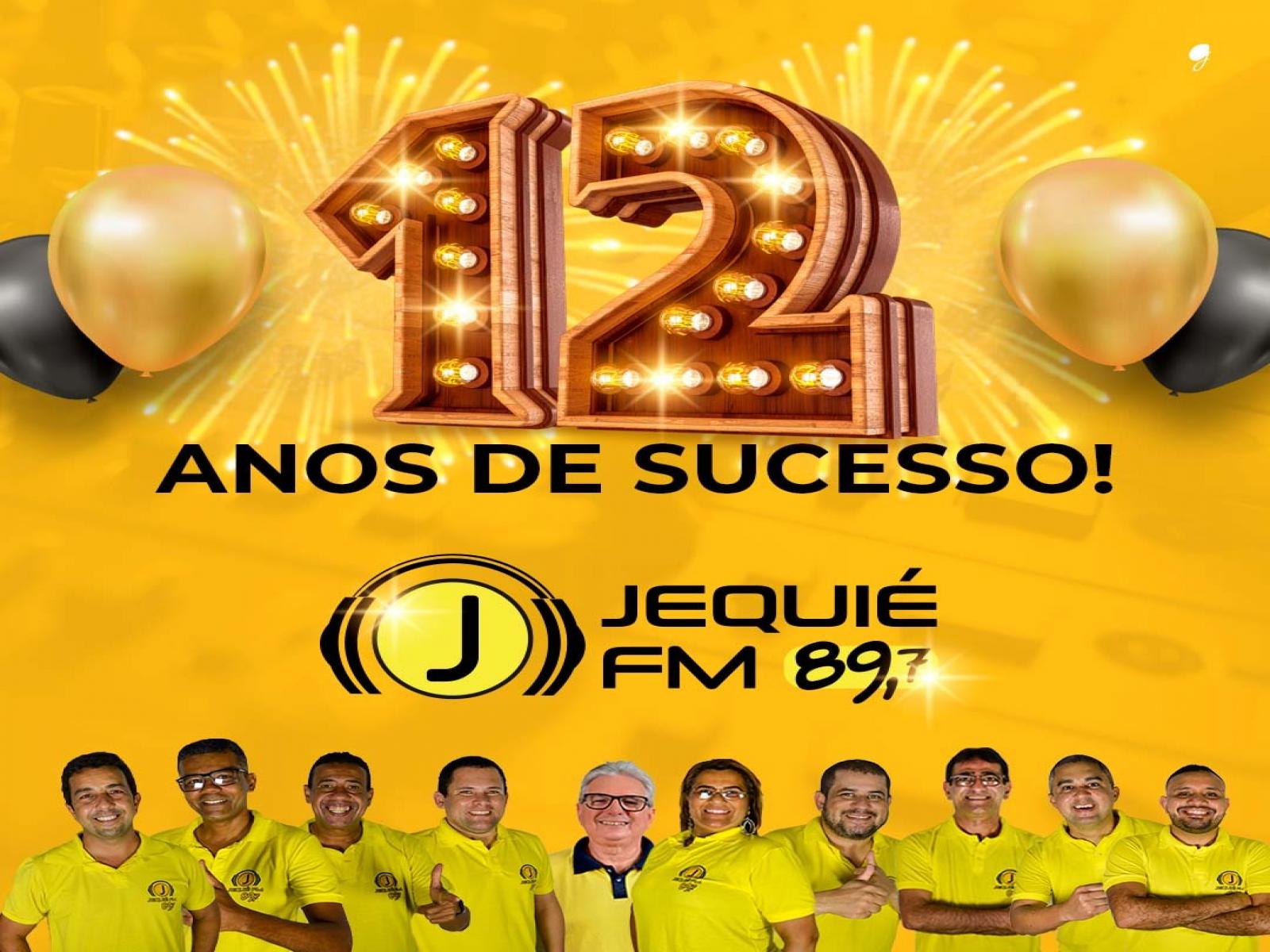 Jequié FM, 12 anos de sucesso e 6 deles em primeiro lugar
