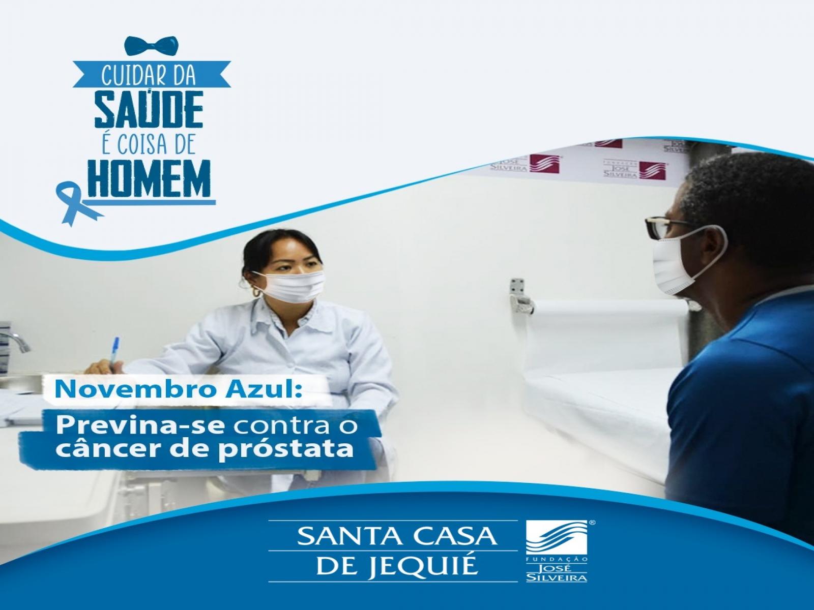 Santa Casa de Jequié realiza atendimentos gratuitos para a saúde do Homem no Novembro Azul