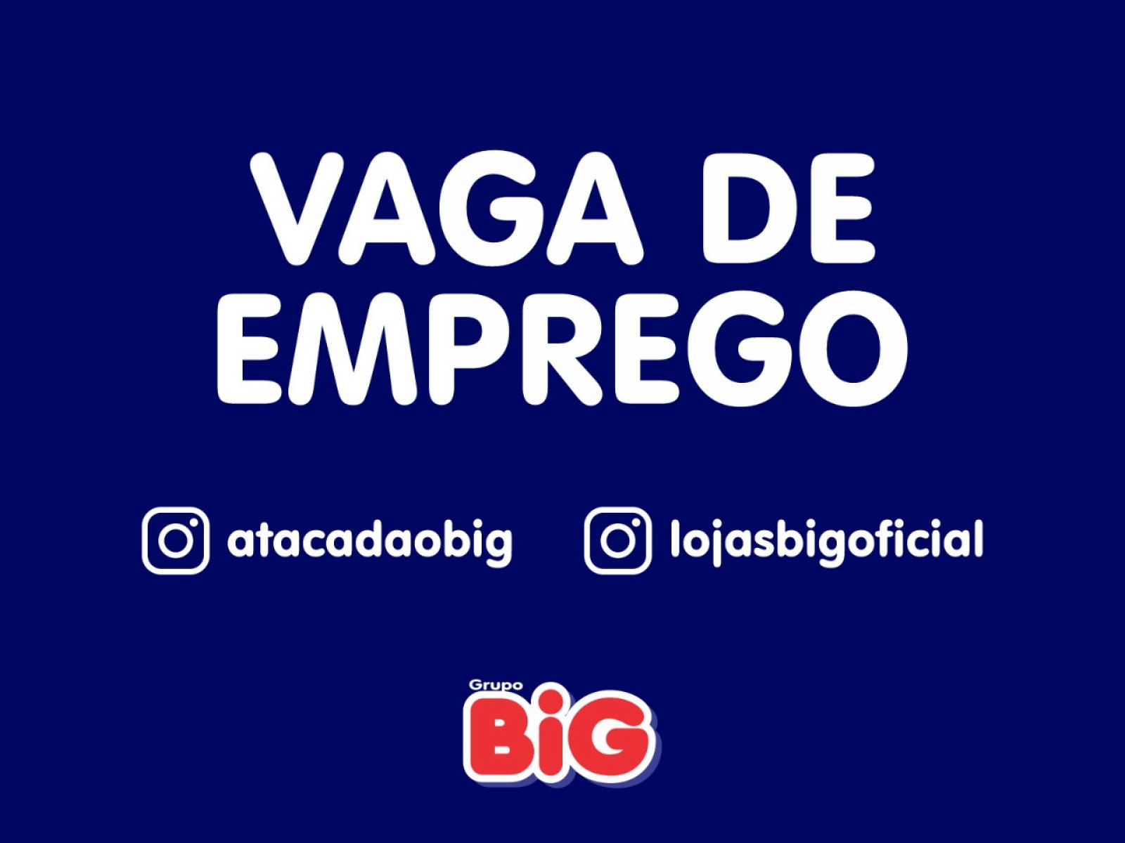 Oportunidade de emprego para você!