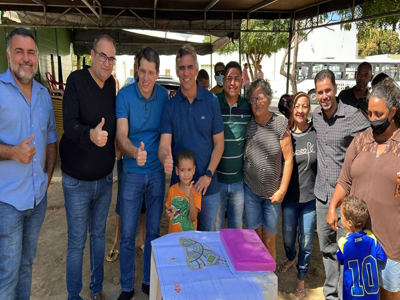 Leur Lomanto Jr garante recursos para obras da Praça do Agarrajão e do Estádio Waldomiro Borges