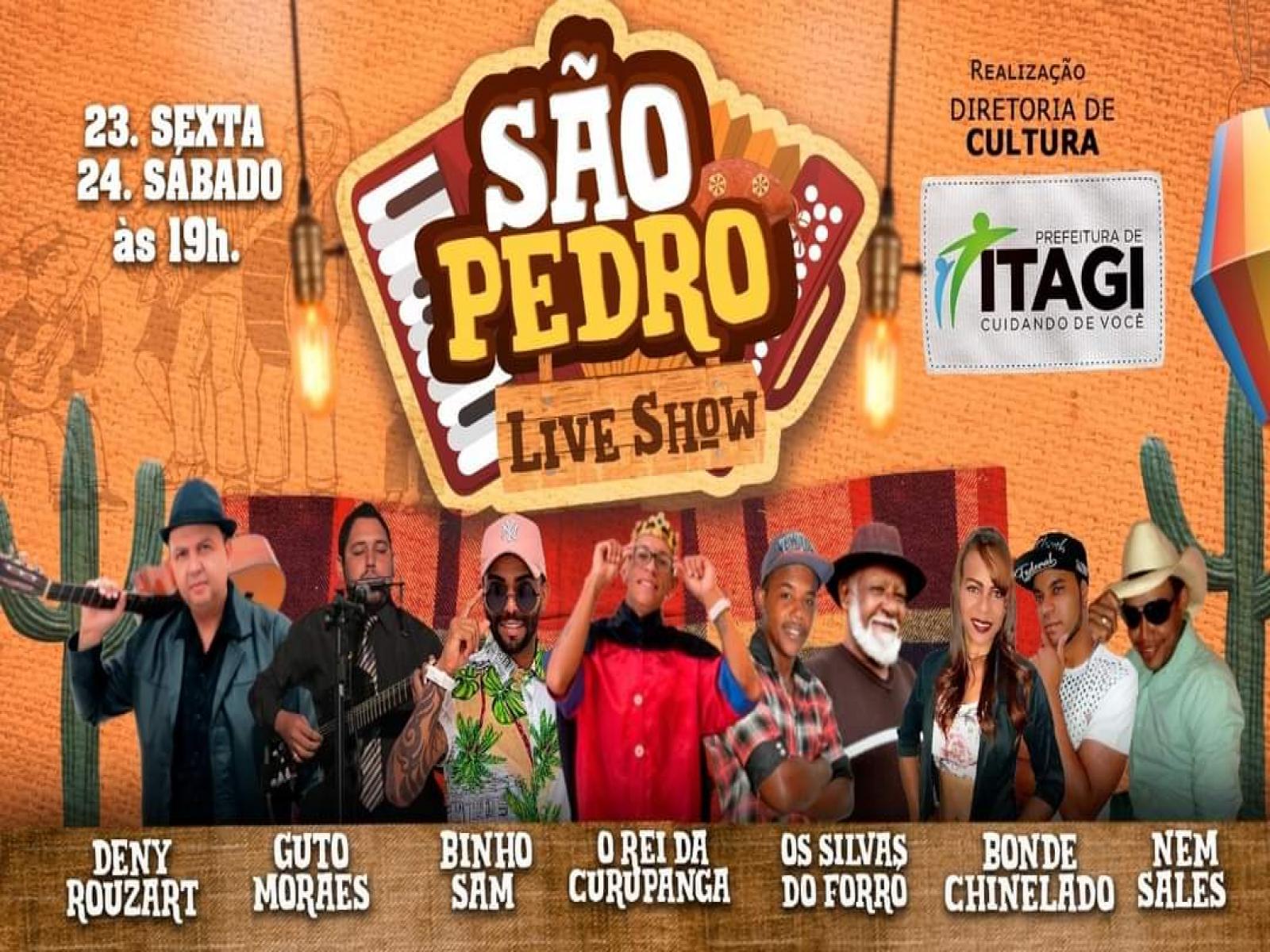 ITAGI : SÃO PEDRO LIVE SHOW